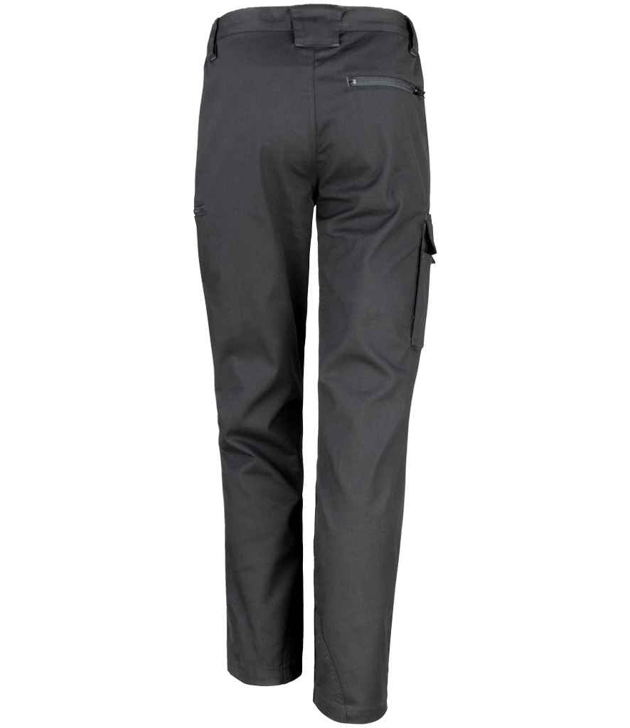 Result Work-Guard Stretch Trousers | Black - Lancashire Teamwear