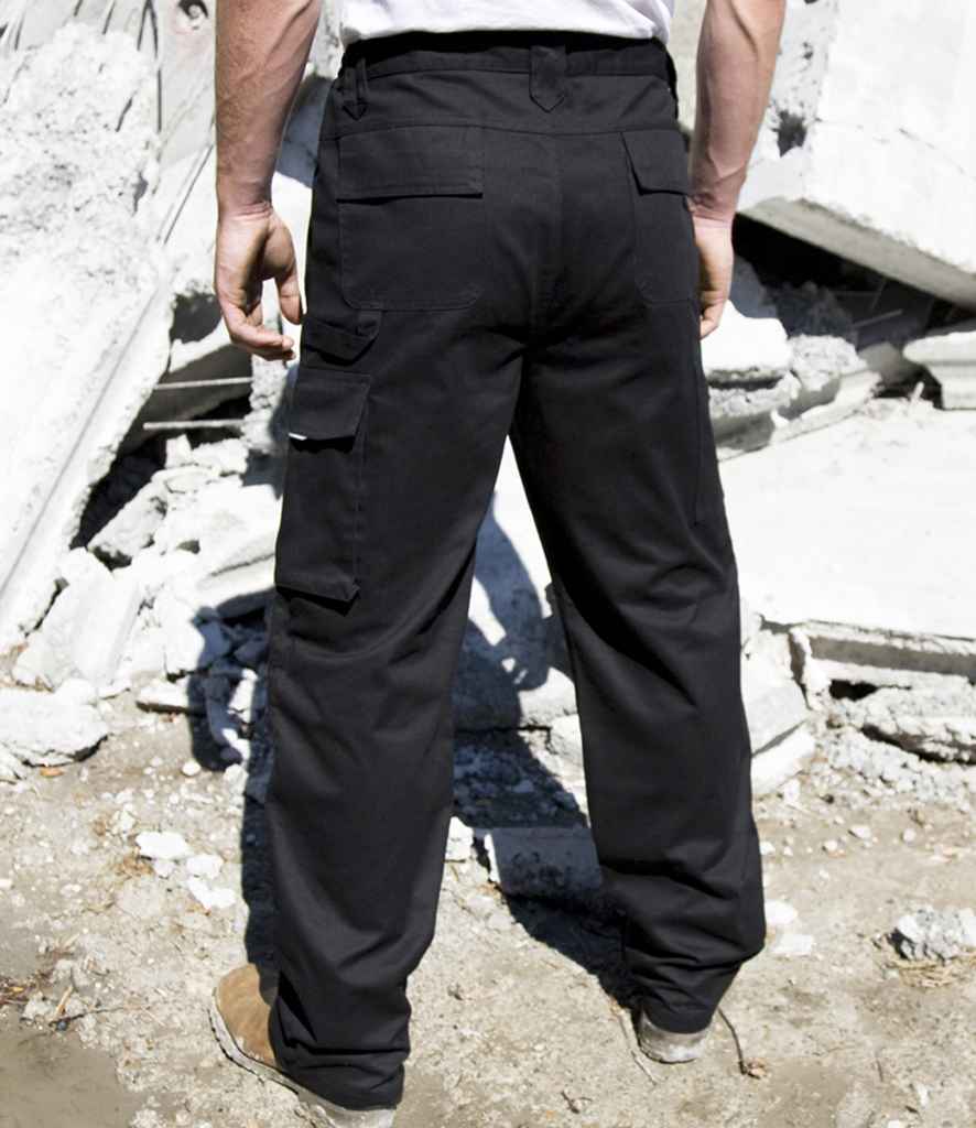 Result Work-Guard Action Trousers | Black - Lancashire Teamwear