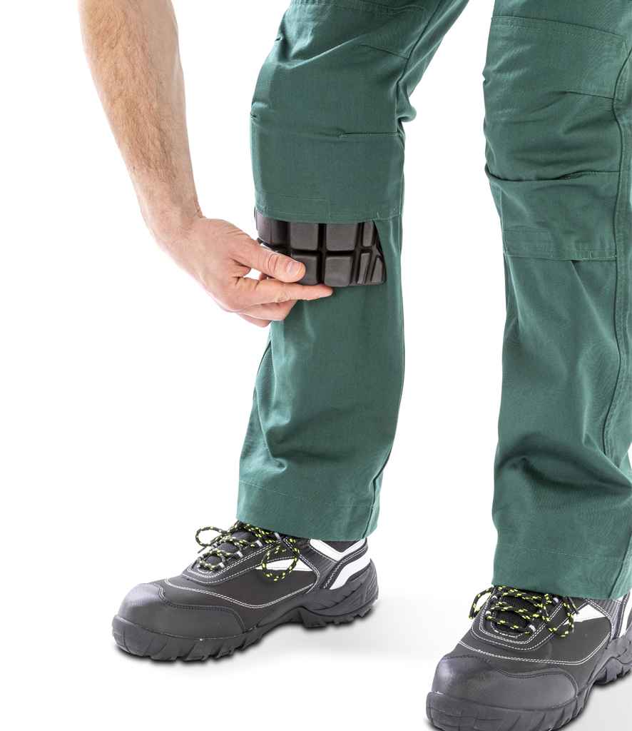 Result Work-Guard Action Trousers | Bottle Green - Lancashire Teamwear