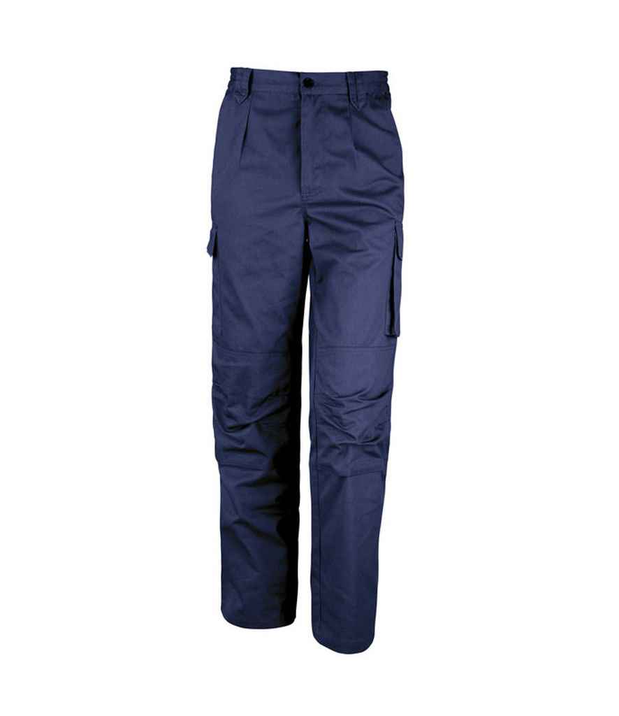 Result Work-Guard Action Trousers | Navy - Lancashire Teamwear