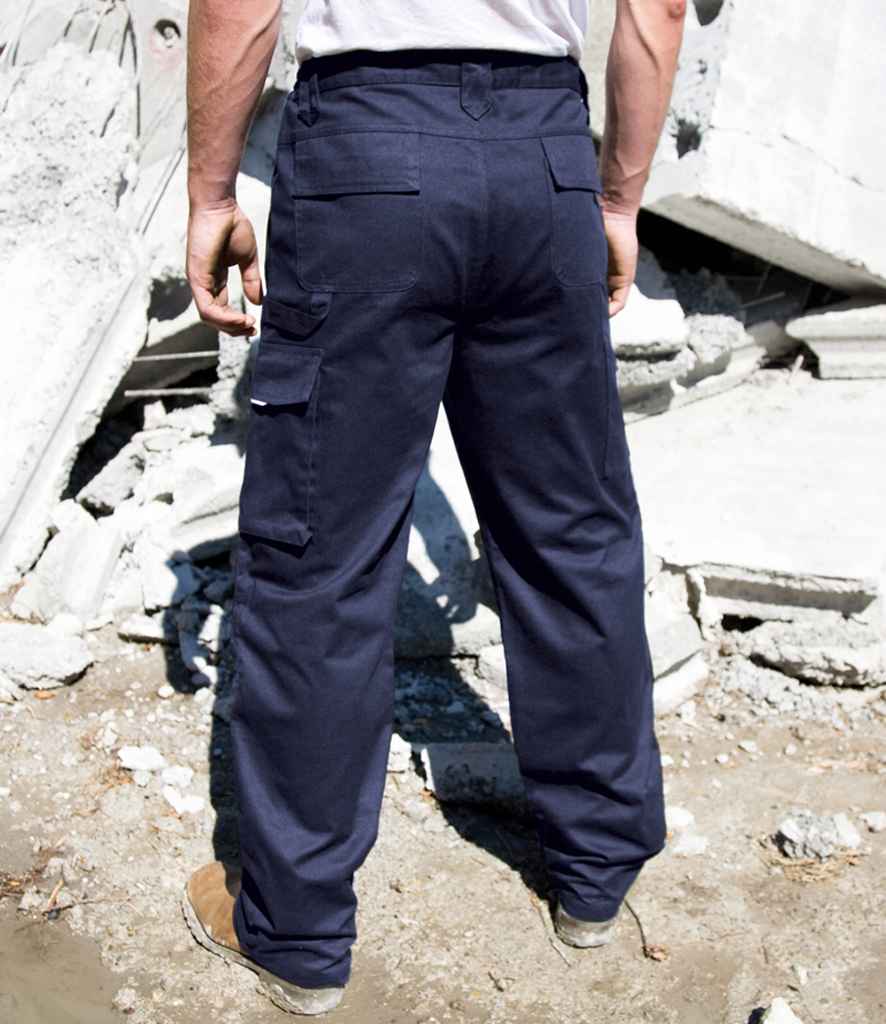 Result Work-Guard Action Trousers | Navy - Lancashire Teamwear