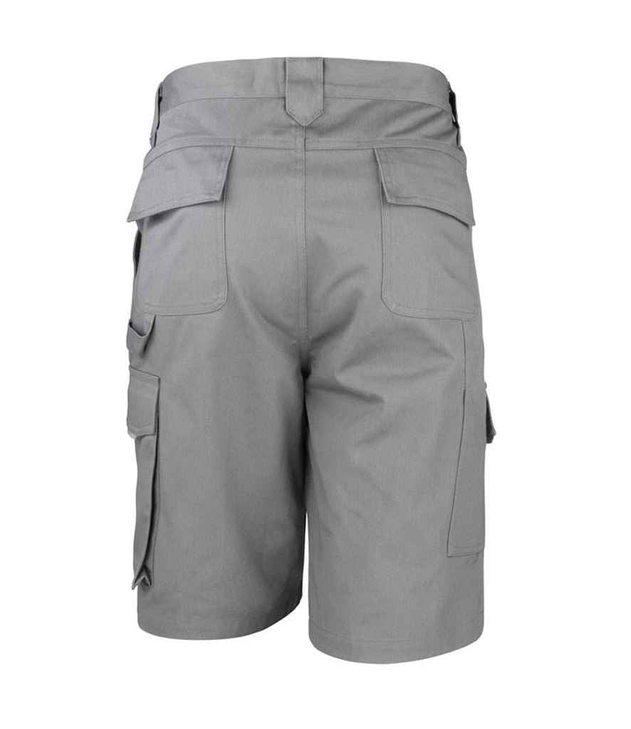 Result Work-Guard Action Shorts | Grey - Lancashire Teamwear