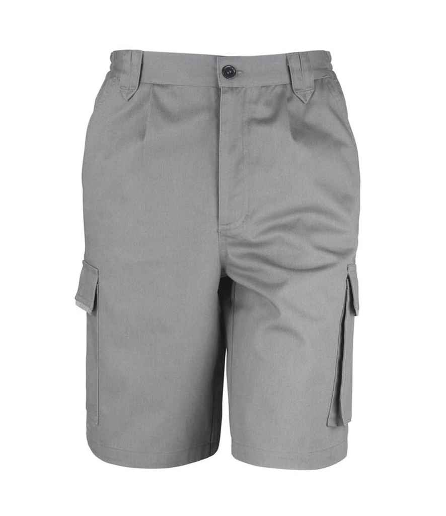 Result Work-Guard Action Shorts | Grey - Lancashire Teamwear