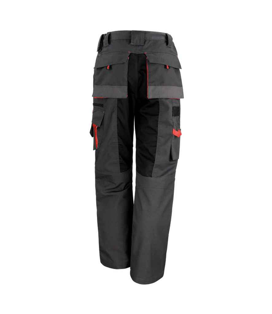 Result Work-Guard Technical Trousers | Grey/Black - Lancashire Teamwear
