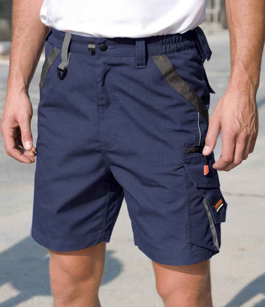 Result Work-Guard Technical Shorts | Navy/Black - Lancashire Teamwear
