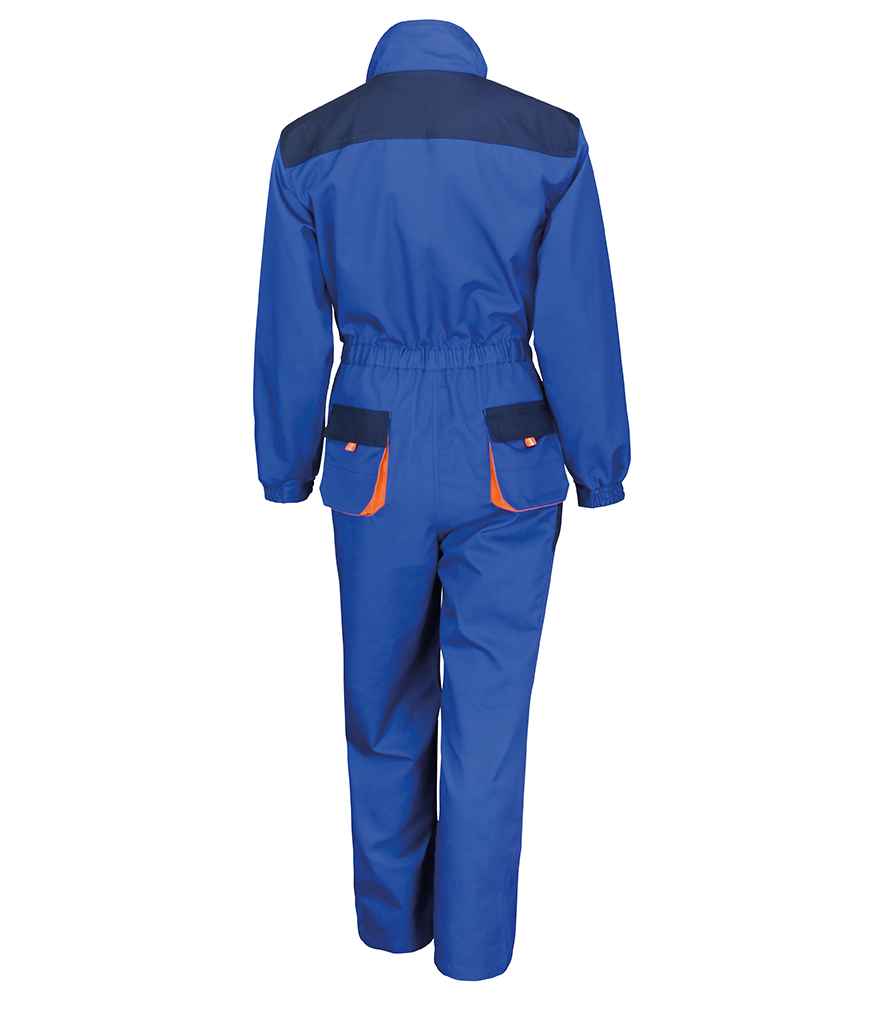 Result Work-Guard Lite Coverall | Royal Blue/Navy - Lancashire Teamwear