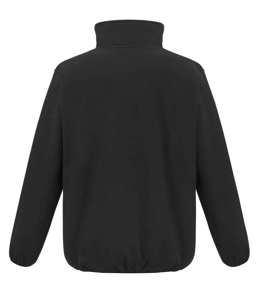 Result Work-Guard Heavy Duty Micro Fleece Jacket | Black - Lancashire Teamwear
