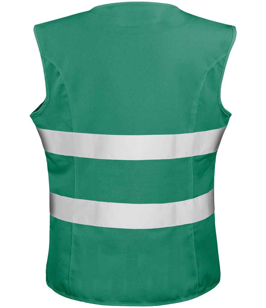 Result Core Ladies Hi-Vis Vest | Paramedic Green Waistcoat - Lancashire Teamwear