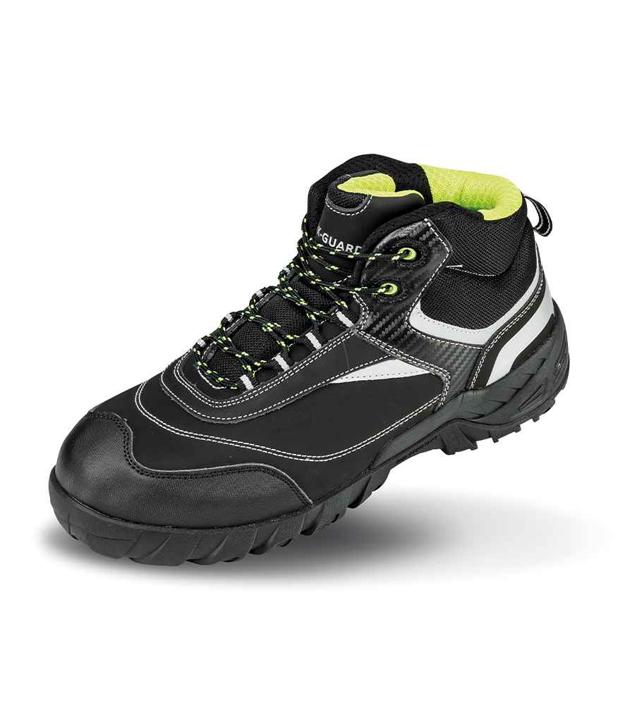 Result Work-Guard Blackwatch S3 SRC Safety Boots | Black/Silver Footwear - Lancashire Teamwear