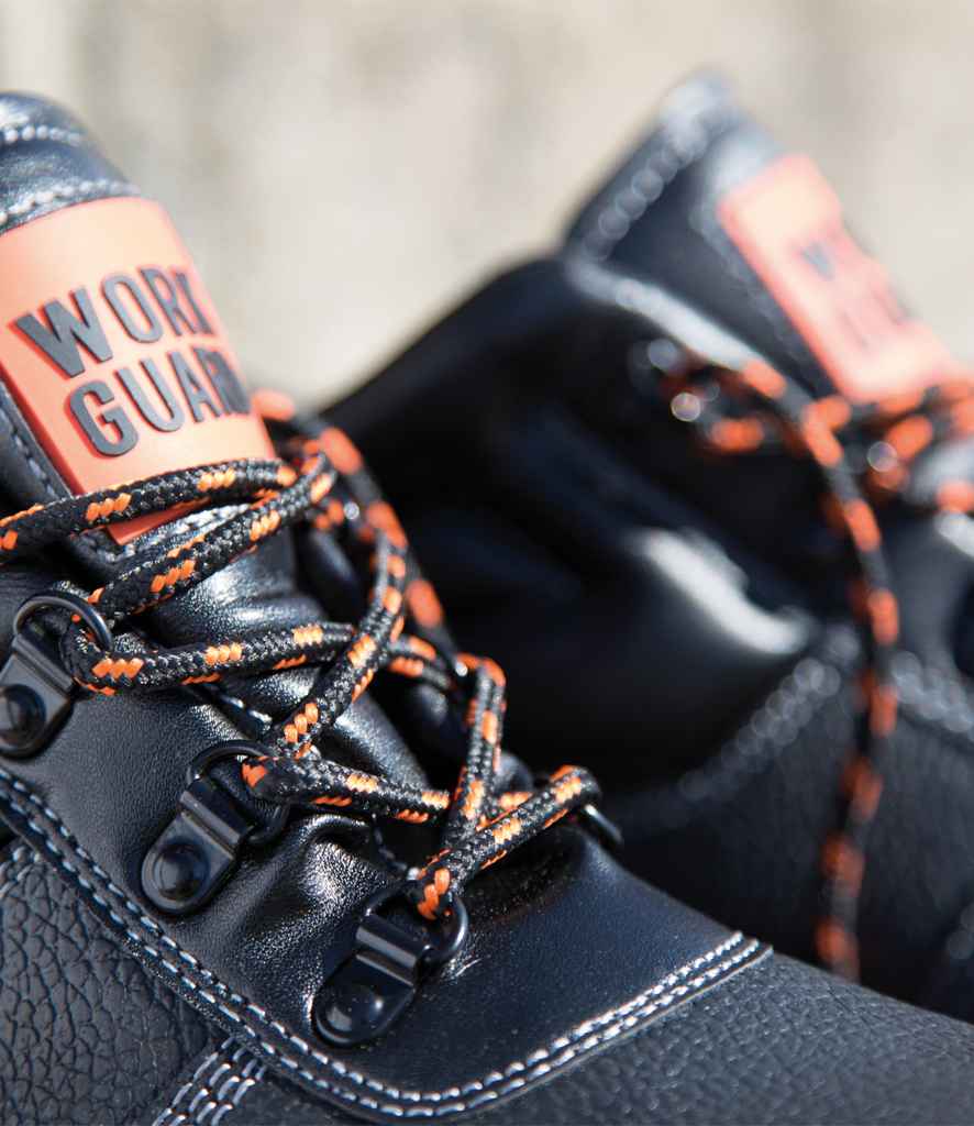 Result Work-Guard Defence S1P SRA Safety Boots | Black/Orange Footwear - Lancashire Teamwear
