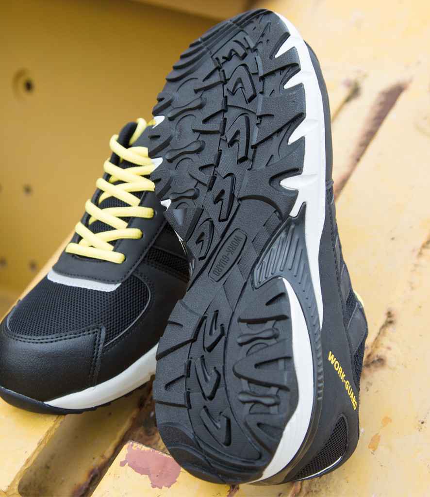 Result Work-Guard Lightweight S1P SRC Safety Trainers | Black/Grey Footwear - Lancashire Teamwear