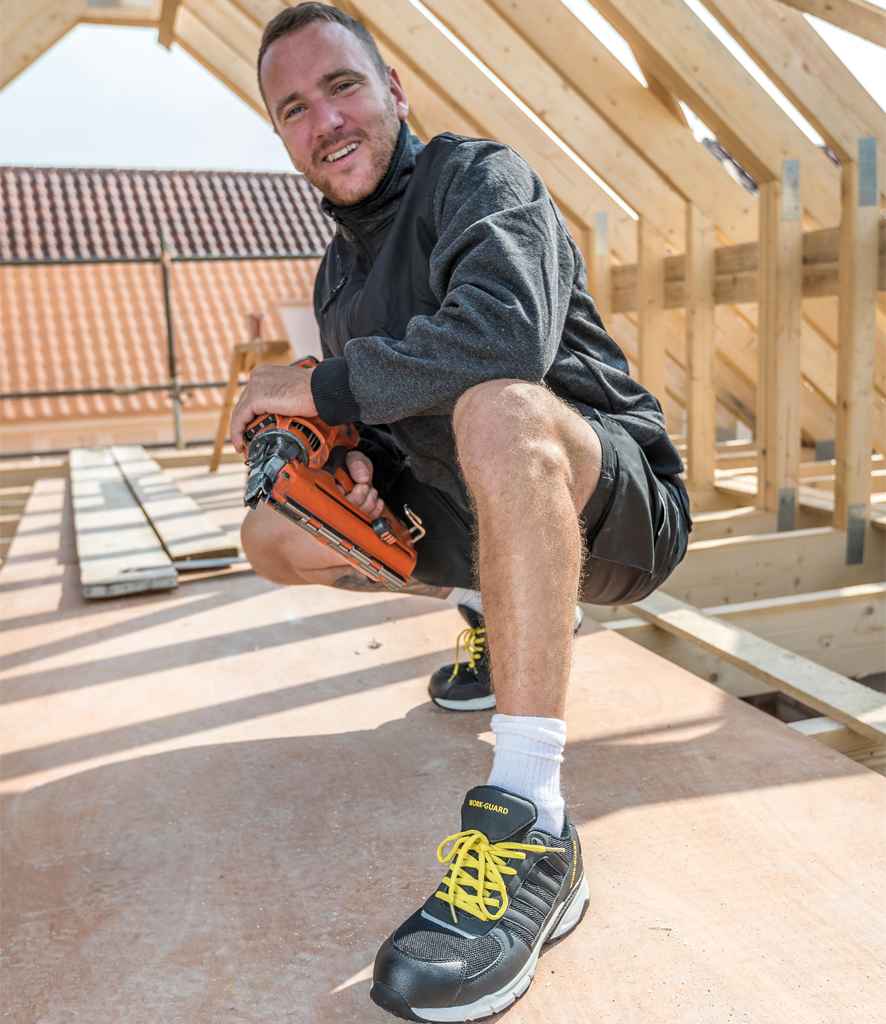 Result Work-Guard Lightweight S1P SRC Safety Trainers | Black/Grey Footwear - Lancashire Teamwear