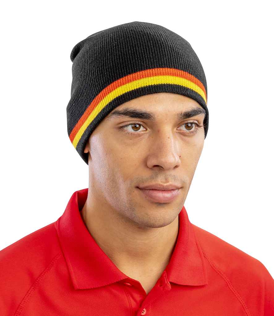 Result National Beanie | Belgium - Result Winter Essentials Headwear - Lancashire Teamwear