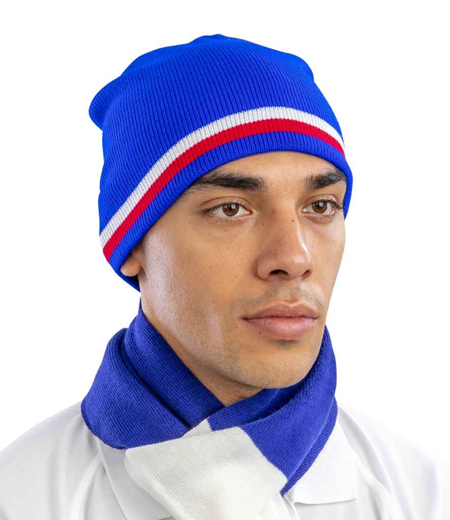 Result National Beanie | France - Result Winter Essentials Headwear - Lancashire Teamwear