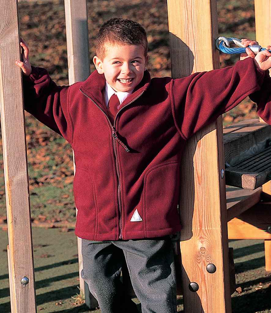 Result Kids/Youths Polartherm™ Fleece Jacket | Burgundy - Lancashire Teamwear