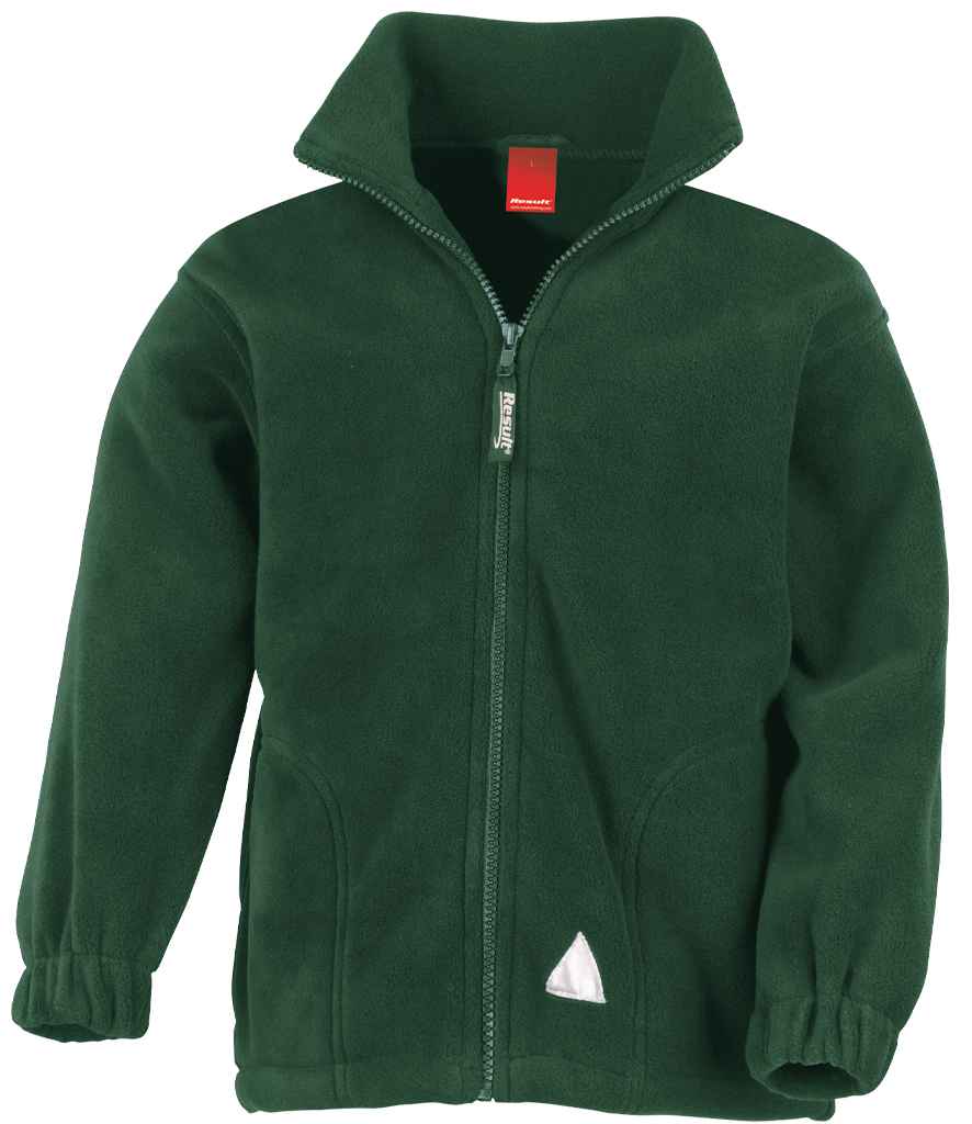 Result Kids/Youths Polartherm™ Fleece Jacket Forest Green