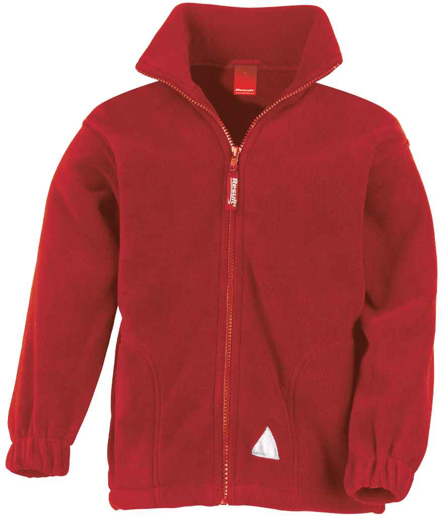 Result Kids/Youths Polartherm™ Fleece Jacket Red