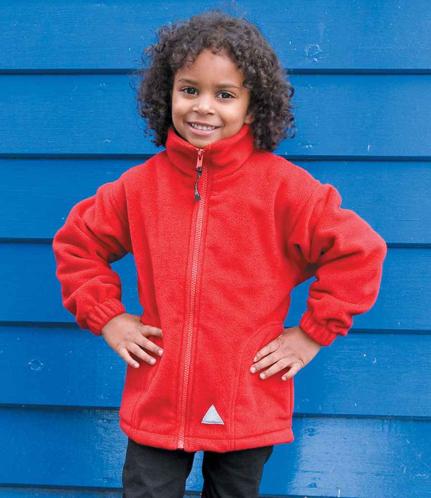 Result Kids/Youths Polartherm™ Fleece Jacket | Red - Lancashire Teamwear
