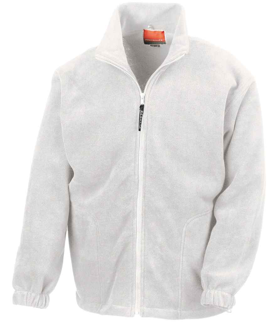 Result Polartherm™ Fleece Jacket | White - Lancashire Teamwear