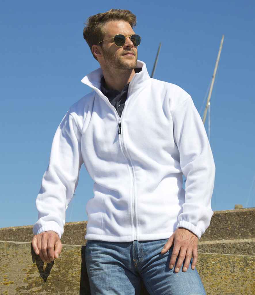Result Polartherm™ Fleece Jacket | White - Lancashire Teamwear