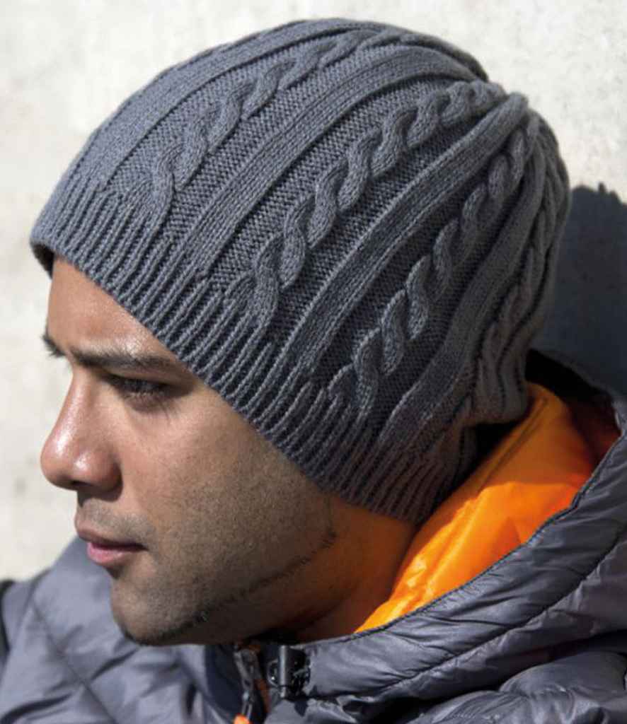 Result Mariner Knitted Hat | Grey - Result Winter Essentials Headwear - Lancashire Teamwear