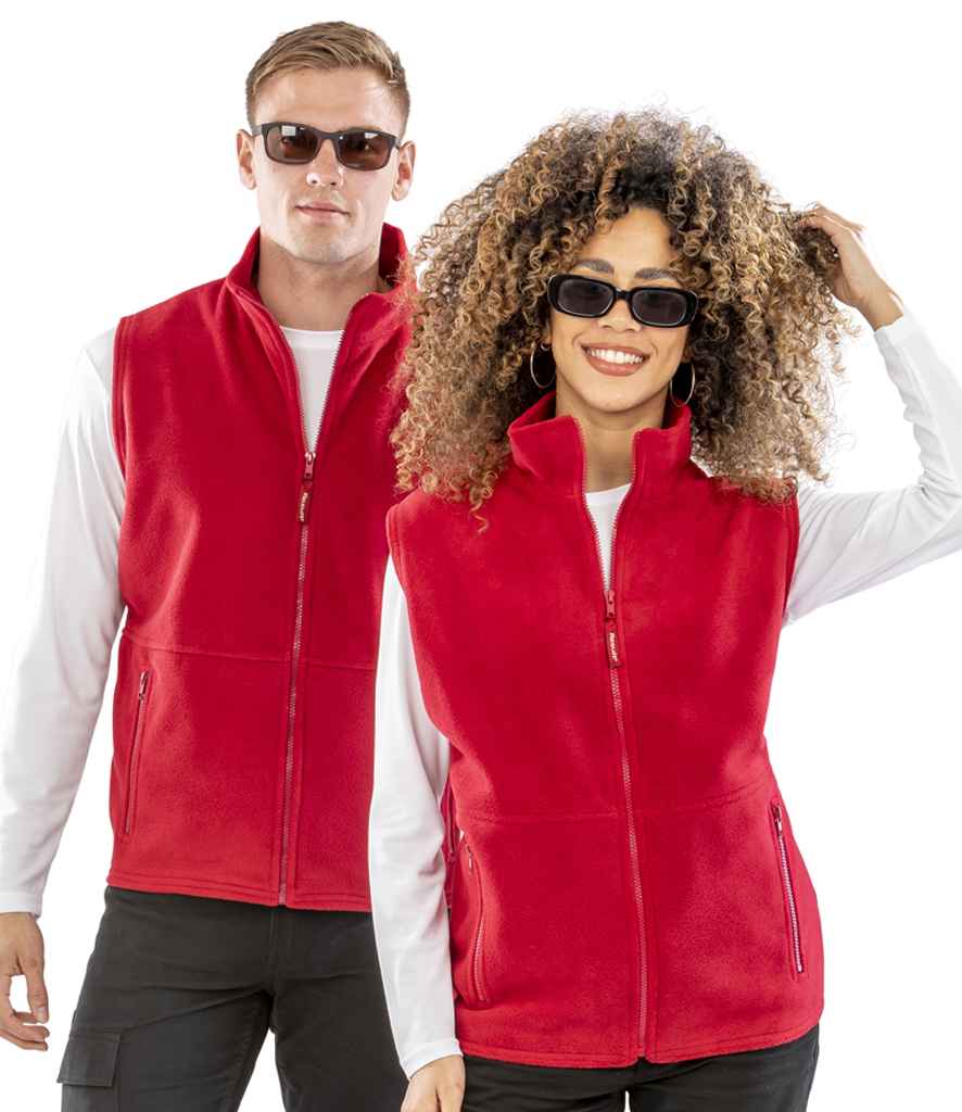 Result Polartherm™ Fleece Bodywarmer | Red Gilet - Lancashire Teamwear