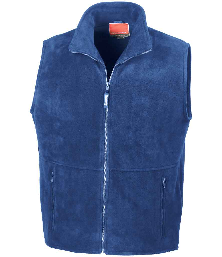 Result Polartherm™ Fleece Bodywarmer | Royal Blue Gilet - Lancashire Teamwear