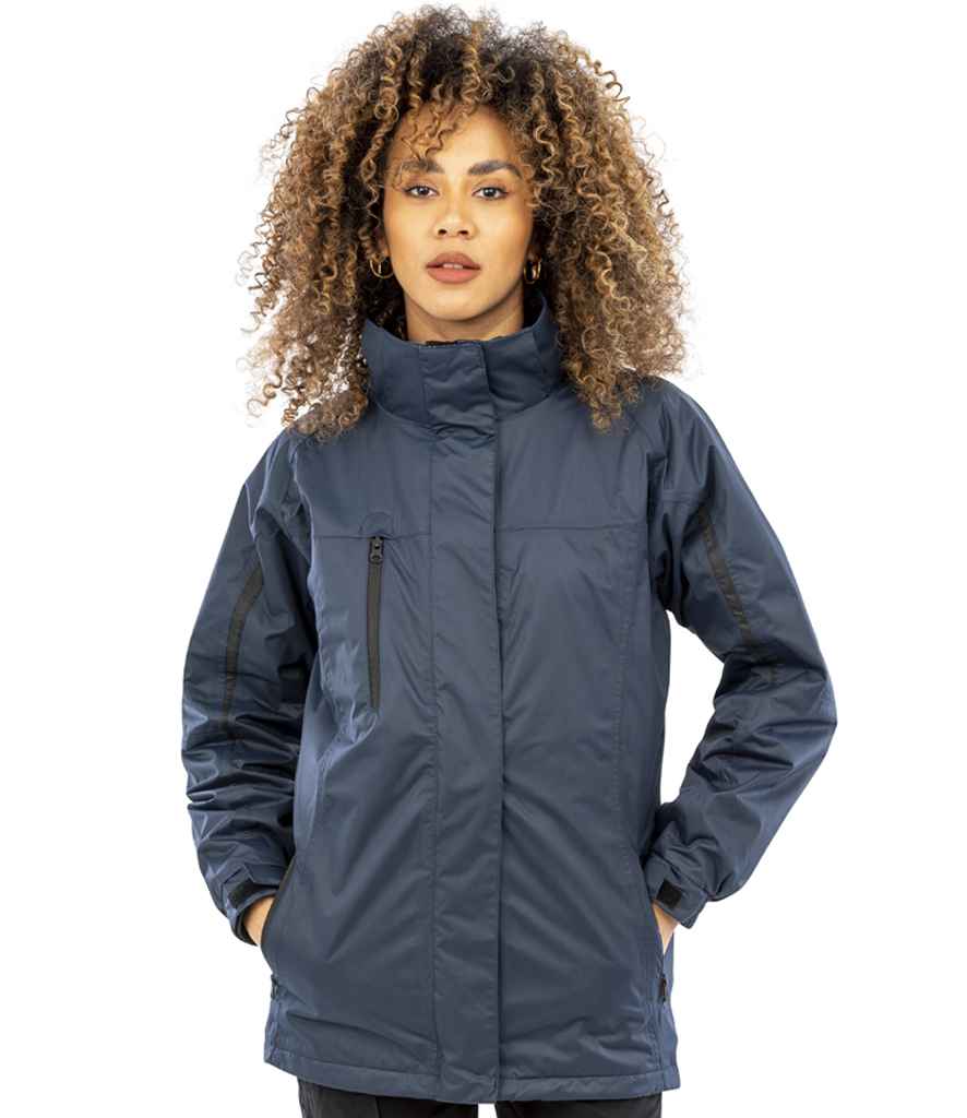 Result Ladies Journey 3-in-1 Jacket with Soft Shell Inner | Navy/Black - Lancashire Teamwear