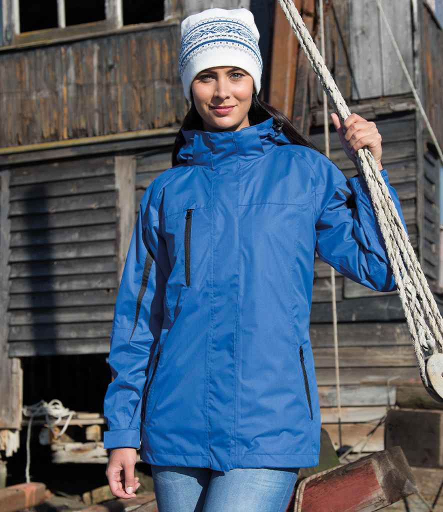 Result Ladies Journey 3-in-1 Jacket with Soft Shell Inner | Royal Blue/Black - Lancashire Teamwear