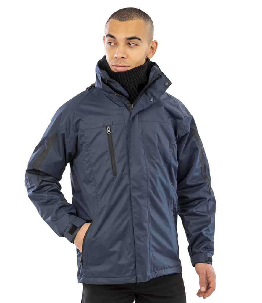 Result Journey 3-in-1 Jacket with Soft Shell Inner | Navy/Black - Lancashire Teamwear