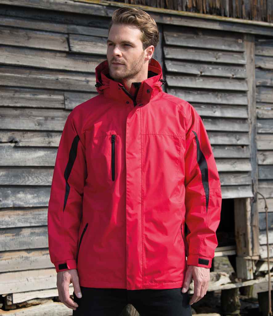 Result Journey 3-in-1 Jacket with Soft Shell Inner | Red/Black - Lancashire Teamwear