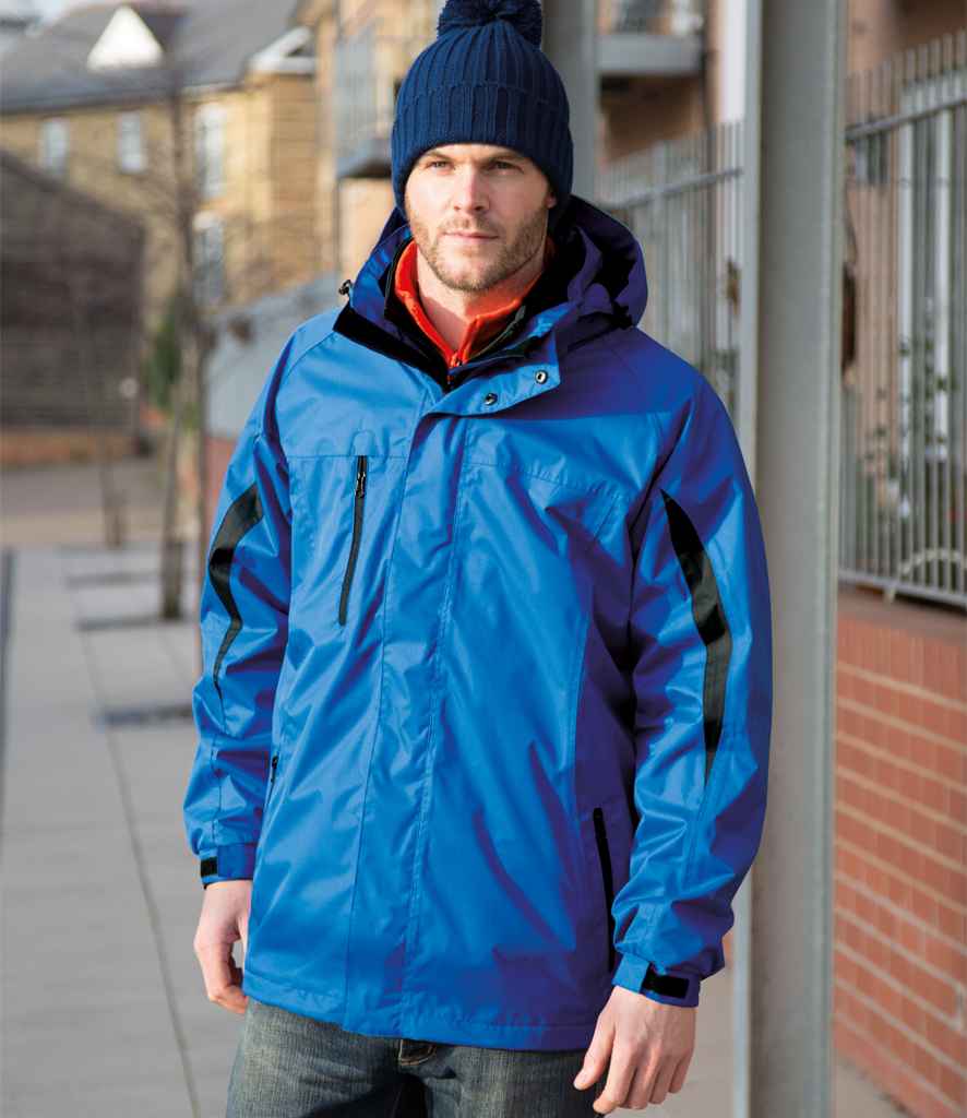 Result Journey 3-in-1 Jacket with Soft Shell Inner | Royal Blue/Black - Lancashire Teamwear