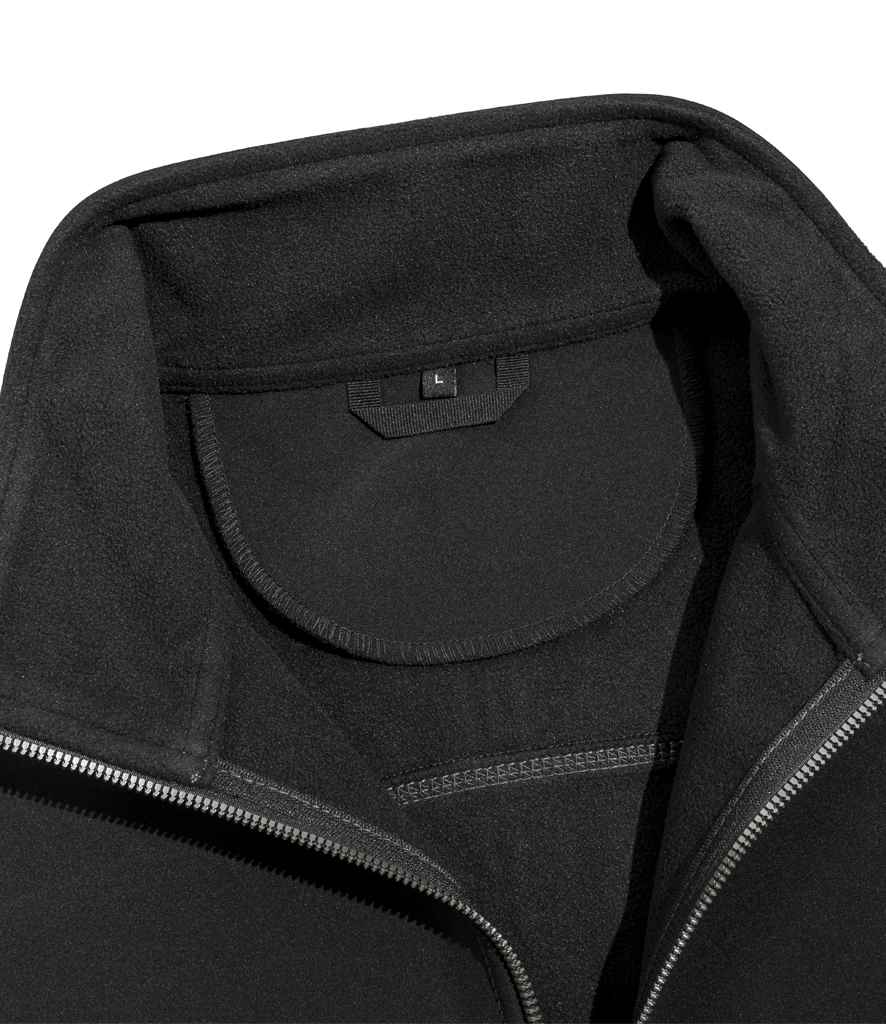 Result Work-Guard Treble Stitch Soft Shell Jacket | Black - Lancashire Teamwear
