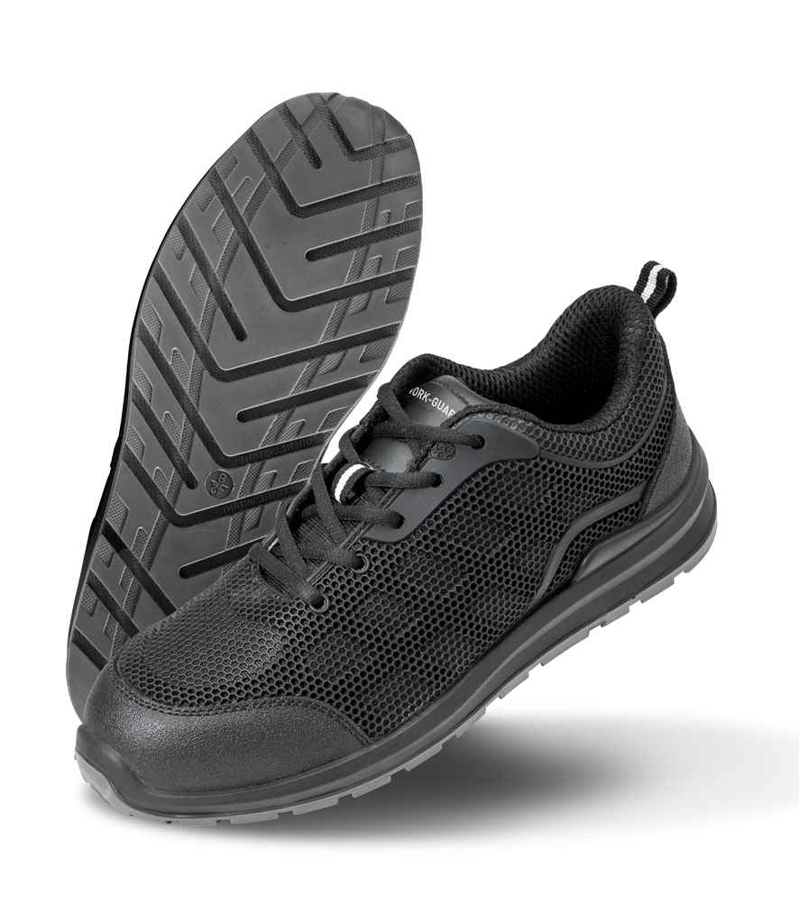 Result Work-Guard All Black Safety Trainers | Black Footwear - Lancashire Teamwear