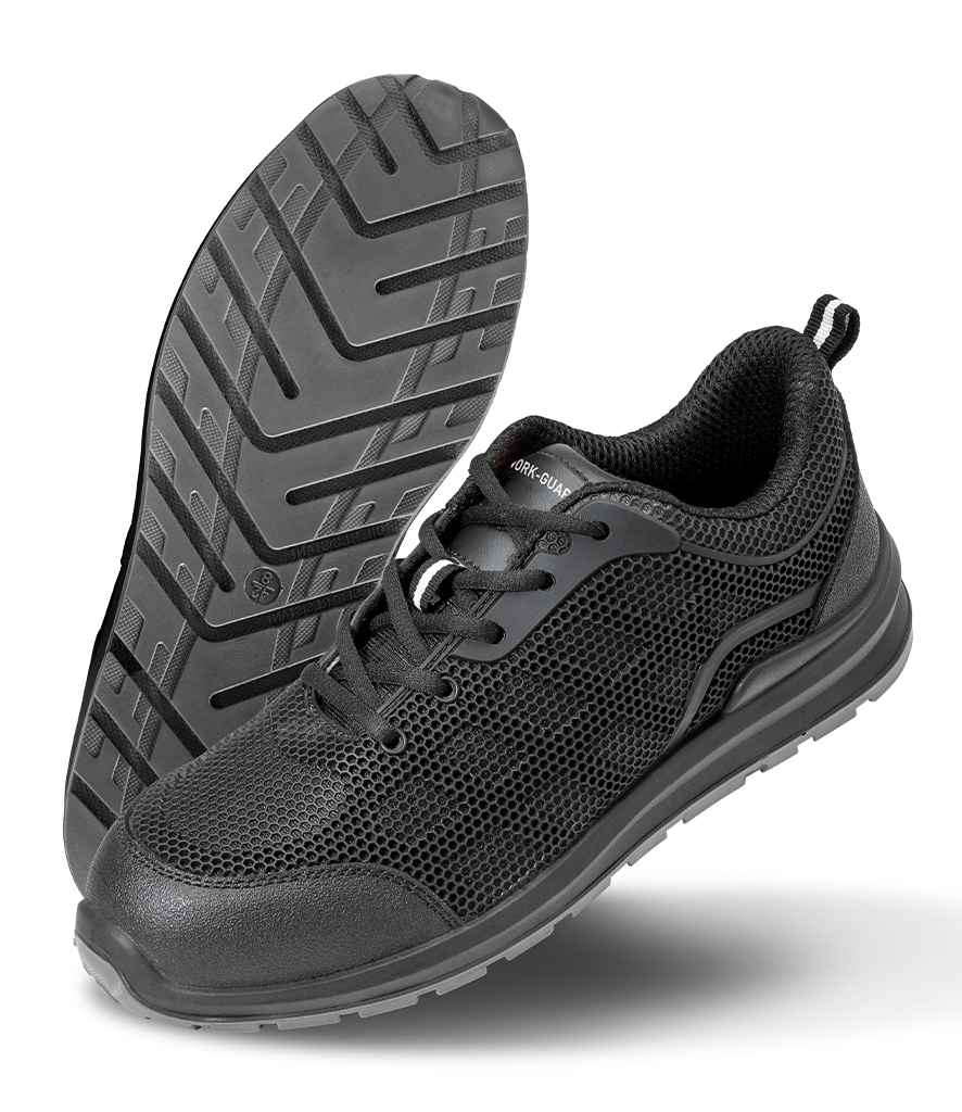 Result Work-Guard All Black Safety Trainers | Black Footwear - Lancashire Teamwear