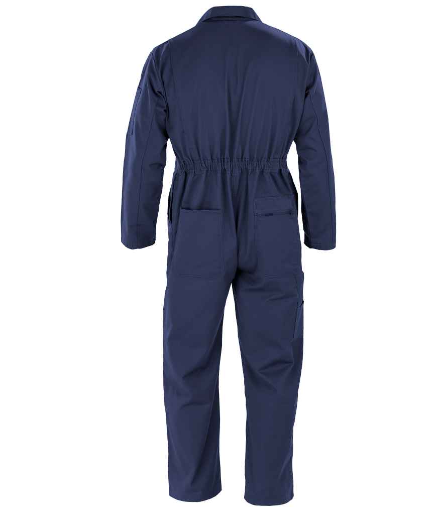 Result Genuine Recycled Action Overalls | Navy Coverall - Lancashire Teamwear