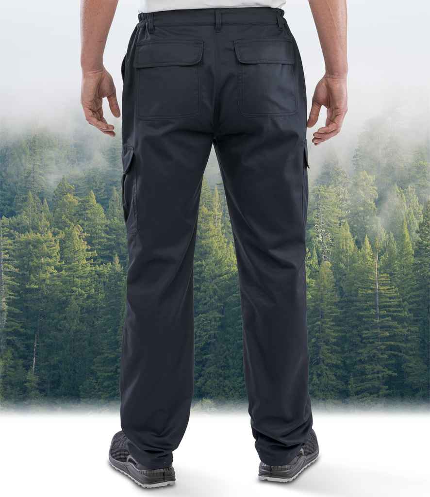 Result Recycled Work-Guard Utility Trousers | Navy - Result Genuine Recycled - Lancashire Teamwear