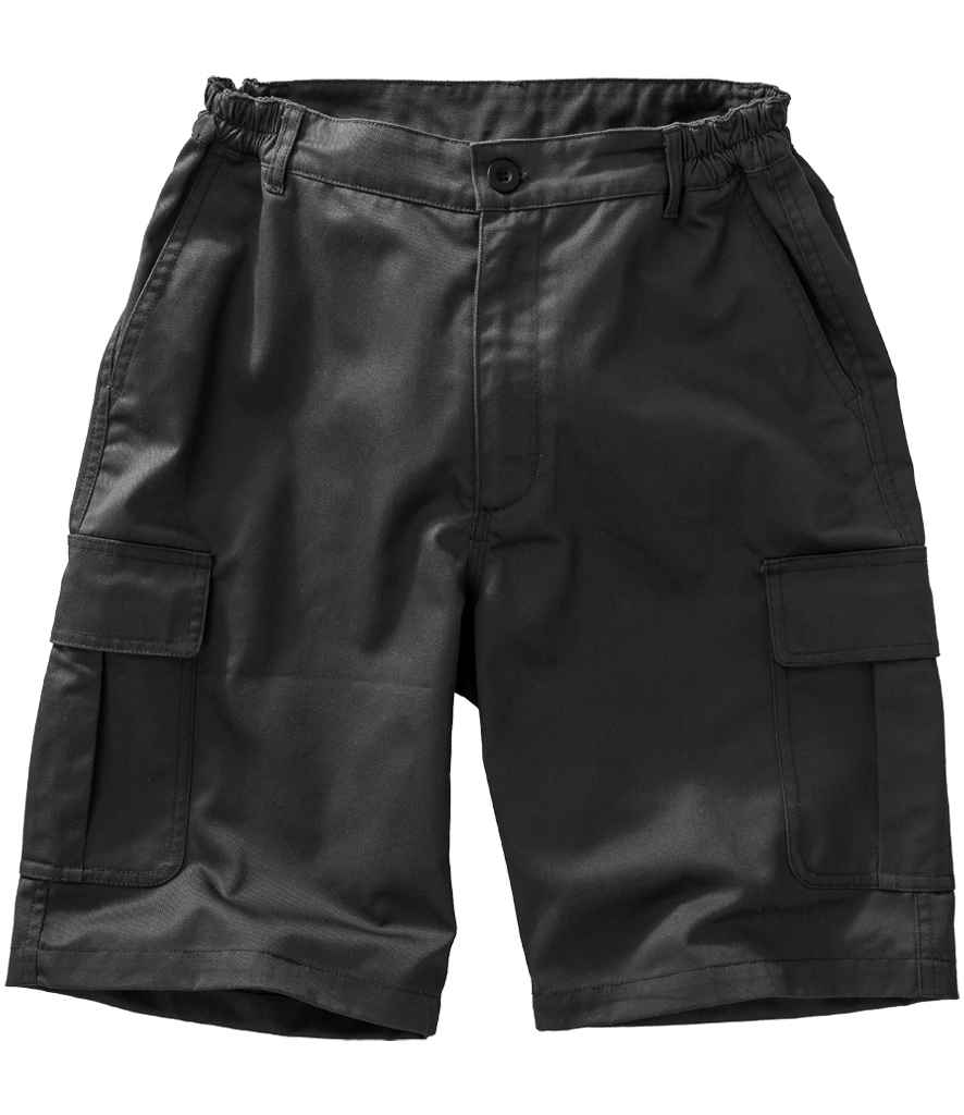 Result Recycled Work-Guard Utility Shorts | Black - Result Genuine Recycled - Lancashire Teamwear