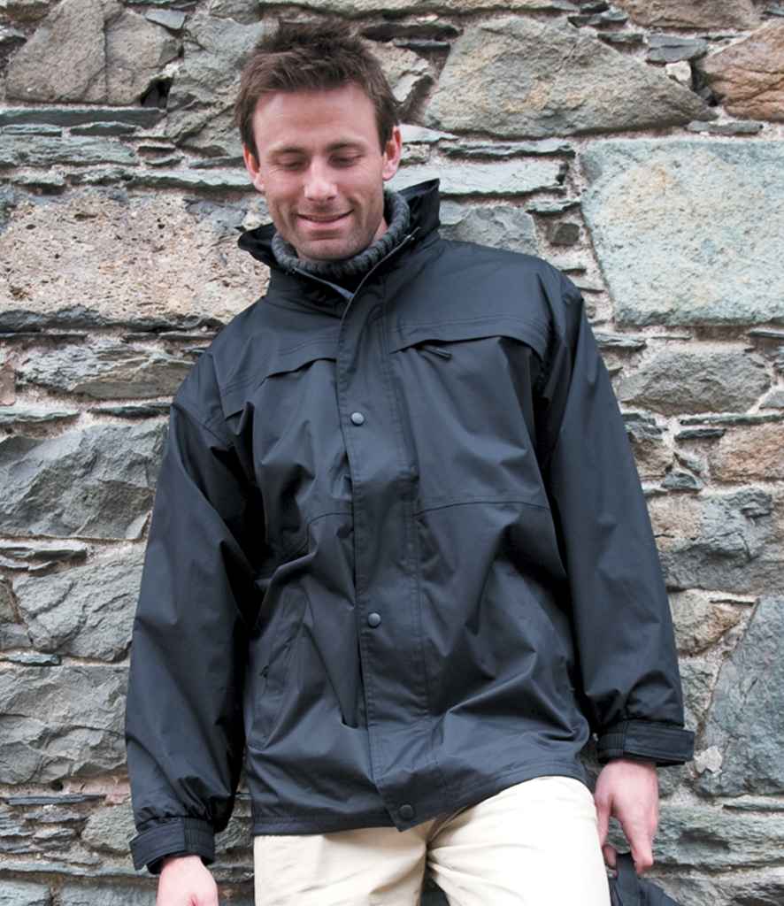 Result Multi-Function Midweight Jacket | Black/Grey - Lancashire Teamwear