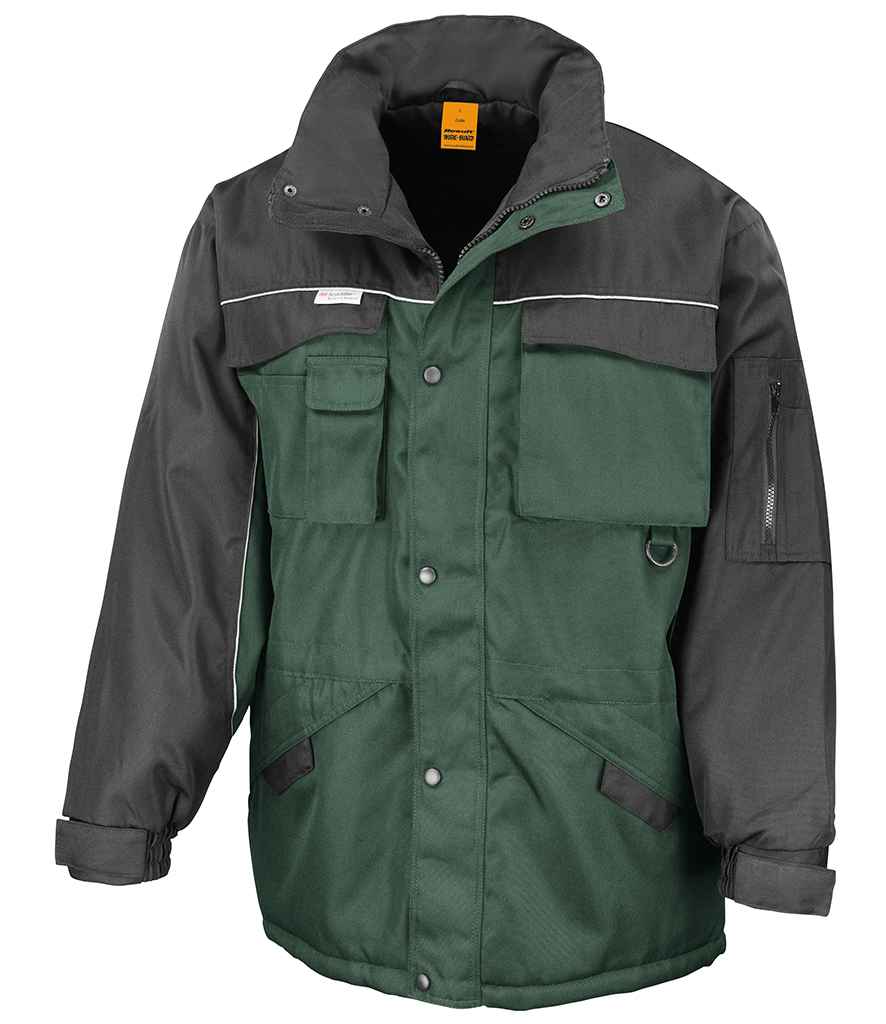 Result Work-Guard Heavy Duty Combo Coat Bottle Green/Black