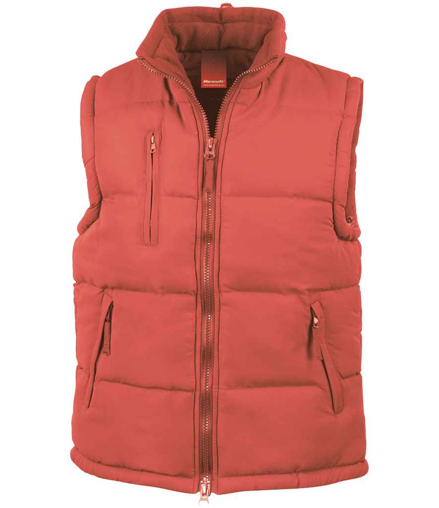 Result Ultra Padded Bodywarmer Red