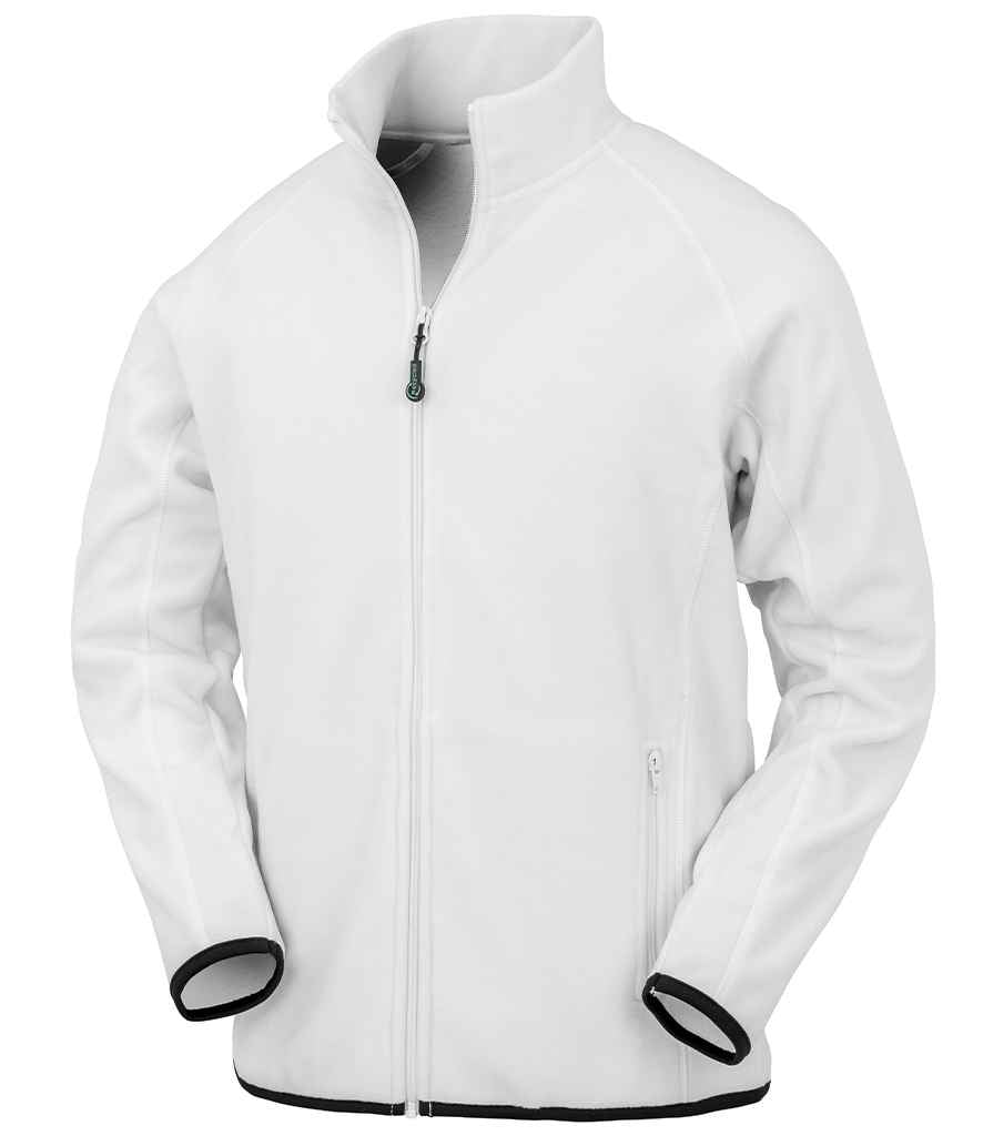 Result Genuine Recycled Polarthermic Fleece Jacket White