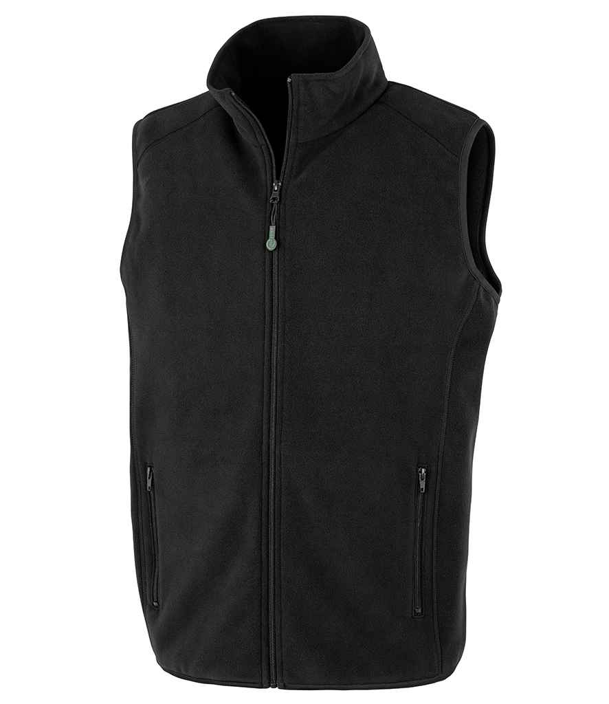 Result Genuine Recycled Polarthermic Fleece Bodywarmer Black