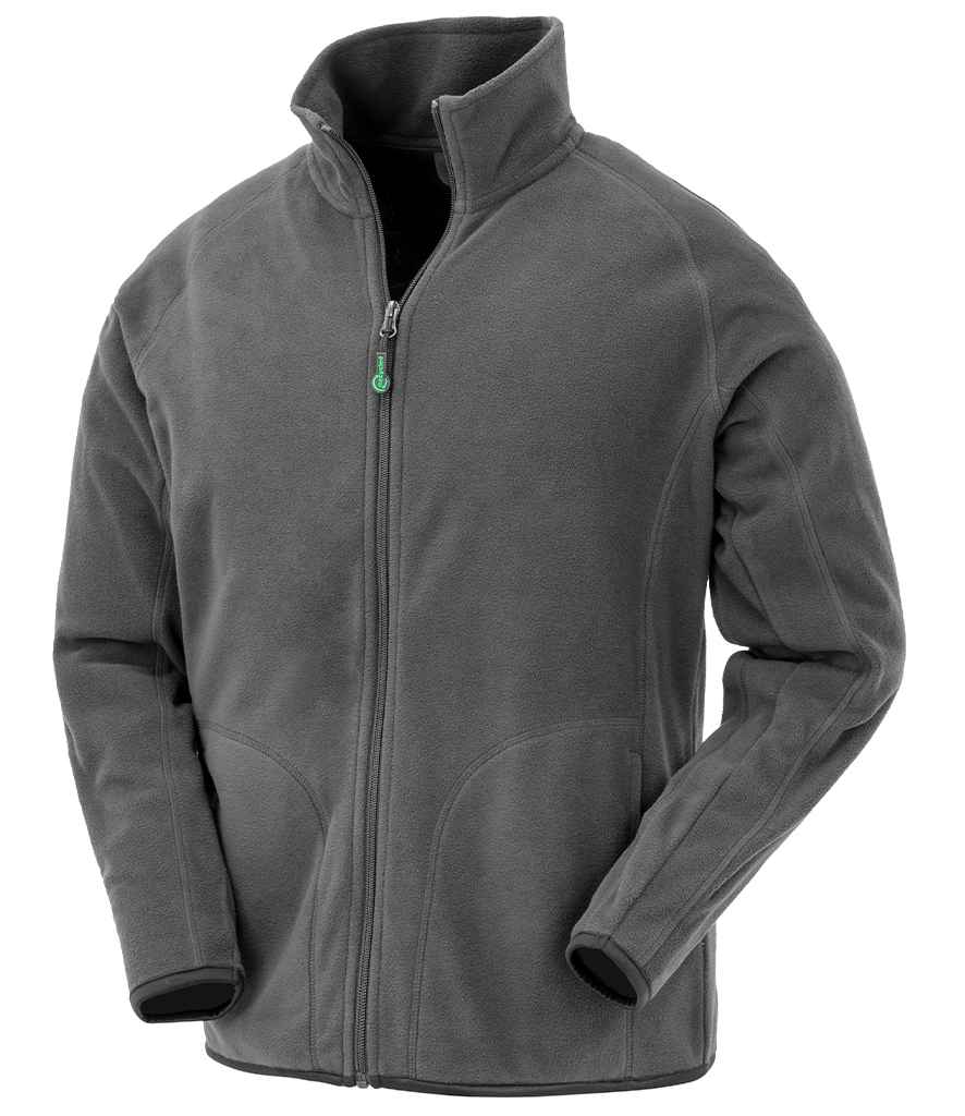 Result Genuine Recycled Micro Fleece Jacket Grey