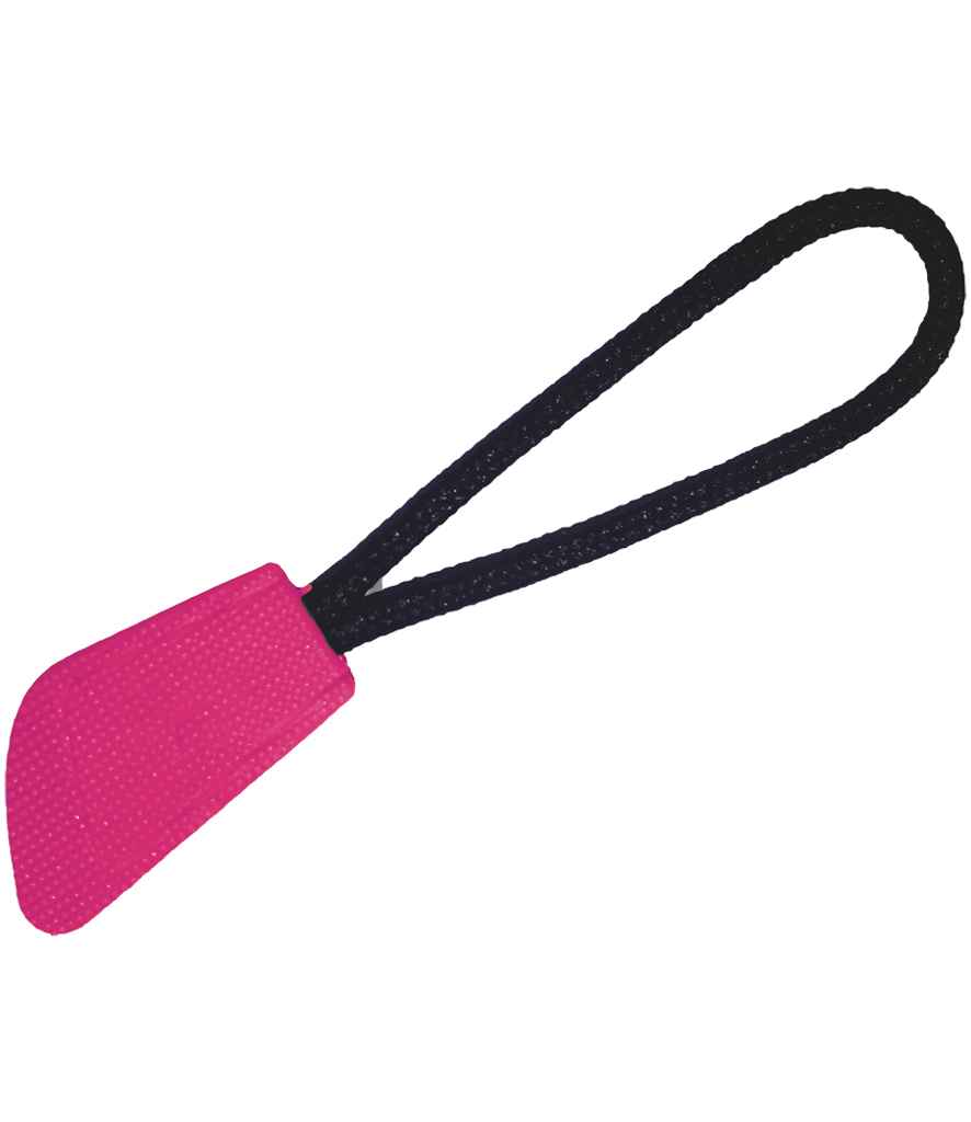 Result Interchangeable Zip Pulls Hot Pink