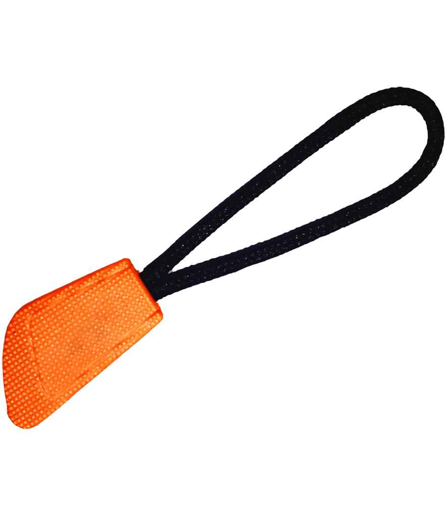 Result Interchangeable Zip Pulls Orange