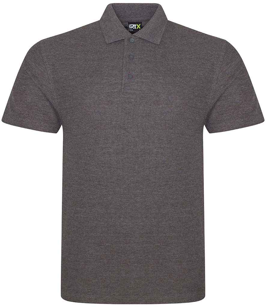 Pro RTX Pro Piqué Polo Shirt | Charcoal Charcoal
