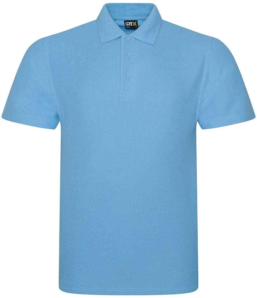 Pro RTX Pro Piqué Polo Shirt | Sky Blue Sky Blue