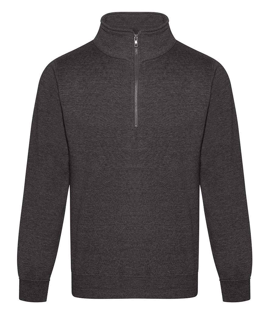 Pro RTX Pro 1/4 Neck Zip Sweatshirt Charcoal