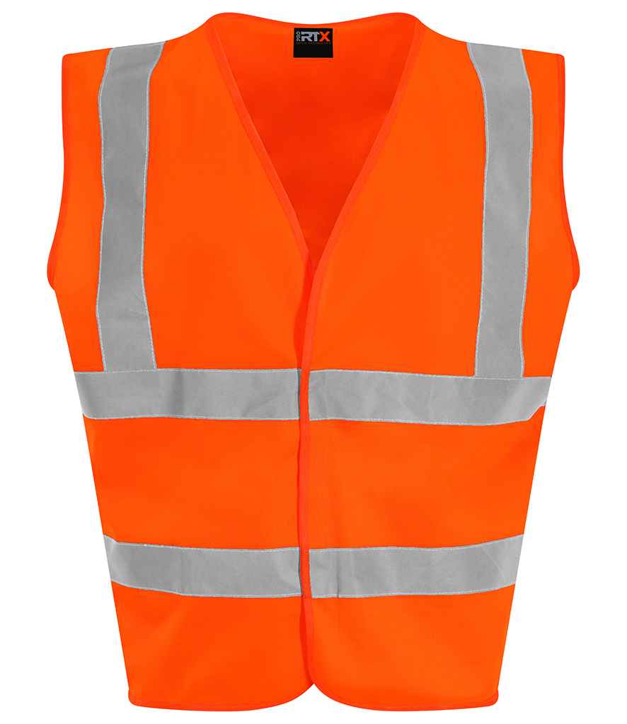 Pro RTX High Visibility Kids Waistcoat Orange